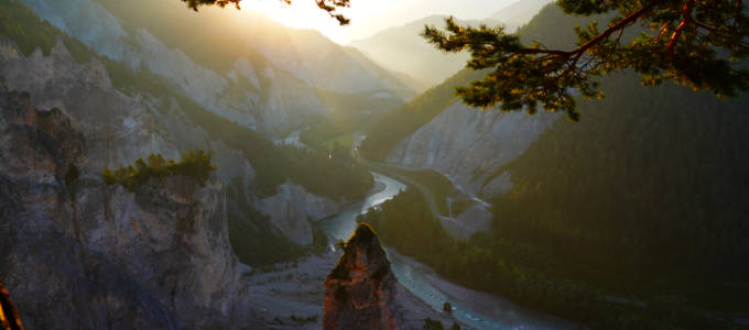 Vorderrheinschlucht (Ruinaulta)