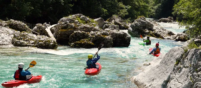 Wildwasser Kajakkurs für Fortgeschrittene