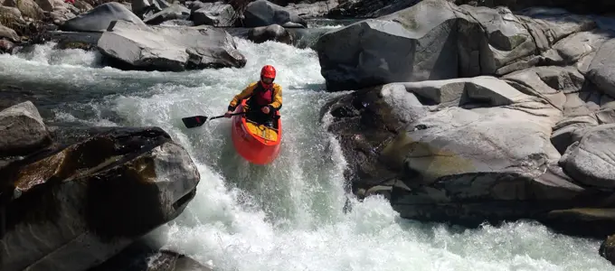 Wildwasser Kanadierkurs Level 5