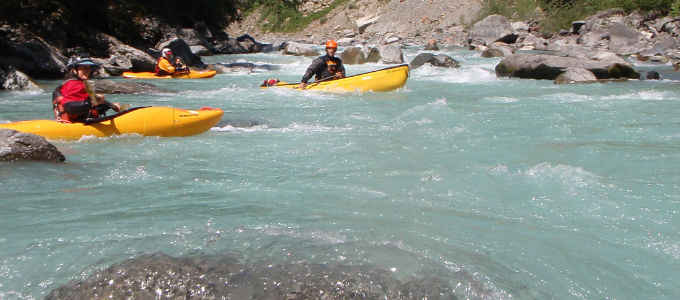 Wildwasser Aufbaukurs Wildwasser Aufbaukurs