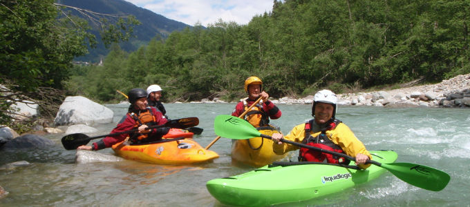 Wildwasser Kanukurs Wildwasser Kanukurs