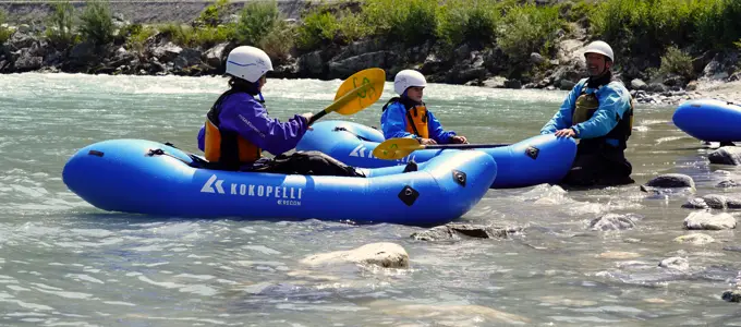 Packraftkurs für Einsteiger